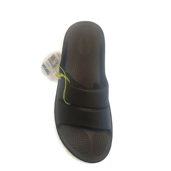 OOFOS Ooahh Recovery Slide Mens Size 11 Womens Size 13 Pool Sandal Mocha Brown - Picture 2 of 9